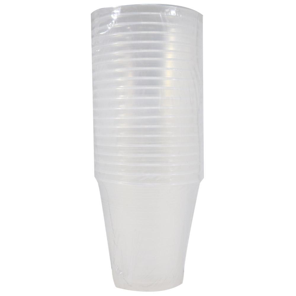 Transparent Plastic Cups Set ( 20 Pcs) Cleaning & Household
