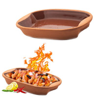 Via comlekci Pottery Rectangle Oven Tray / 20422 - Karout Online -Karout Online Shopping In lebanon - Karout Express Delivery 