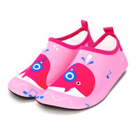 Kids Slippers Quick Dry Kids Water Swimming Shoes with Heel Child Water Socks Cartoon