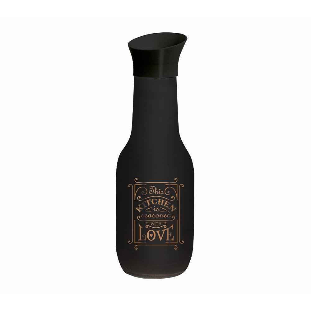 Herevin Colored Caraf Water Bottle - Black - Karout Online -Karout Online Shopping In lebanon - Karout Express Delivery 