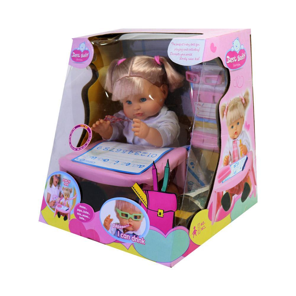 Baby Doll With Desk.