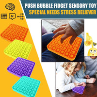 Colplay Pop Pop Fidget Toys,Push Pop Bubble Fidget Sensory Toy (Square) - Karout Online