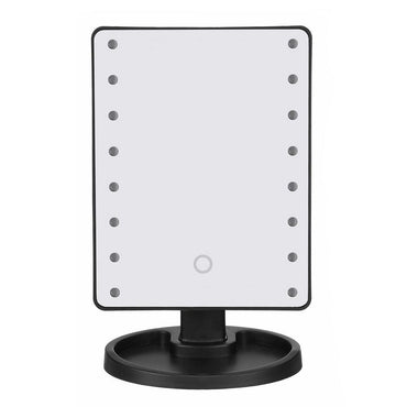 LED Touch Screen Makeup Mirror With 16 LED Lights / KC-107 - Karout Online -Karout Online Shopping In lebanon - Karout Express Delivery 