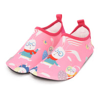 Kids Slippers Quick Dry Kids Water Swimming Shoes with Heel Child Water Socks Cartoon