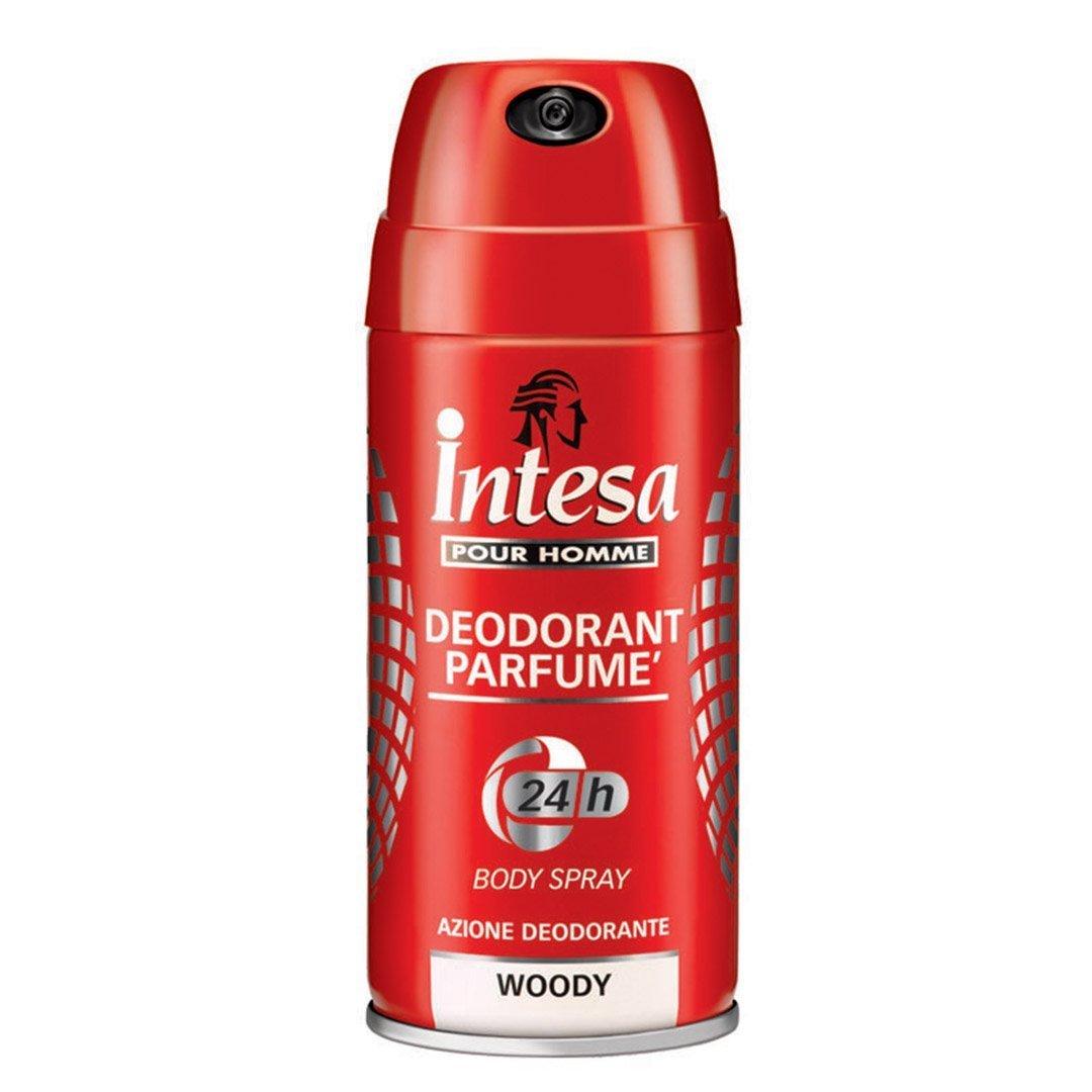 Intesa Deodorant Woody Parfumé 150ml - Karout Online -Karout Online Shopping In lebanon - Karout Express Delivery 