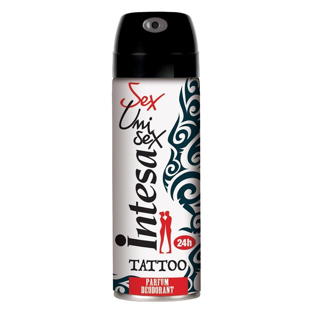 Intesa Unisex Parfume Deodorant Tattoo 200ml - Karout Online -Karout Online Shopping In lebanon - Karout Express Delivery 