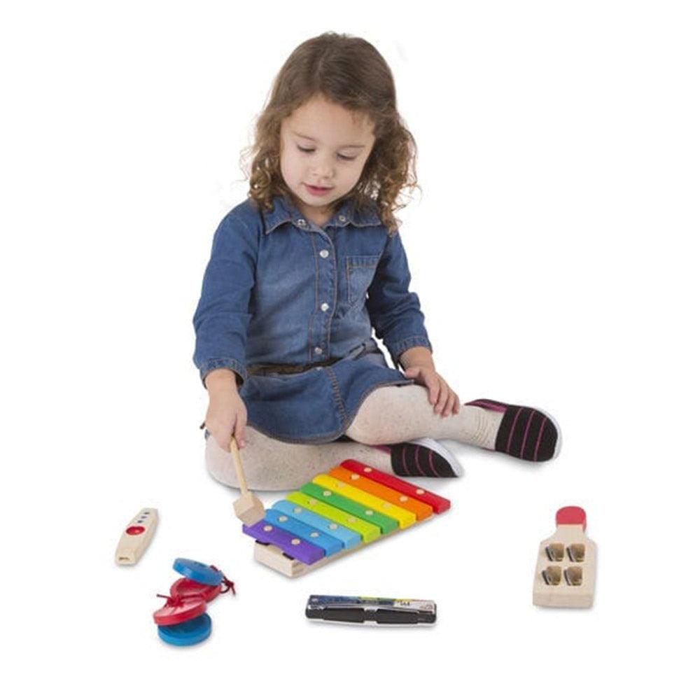 MELISSA & DOUG  BAND IN A BOX  HUM JANGLE SHAKE - Karout Online -Karout Online Shopping In lebanon - Karout Express Delivery 