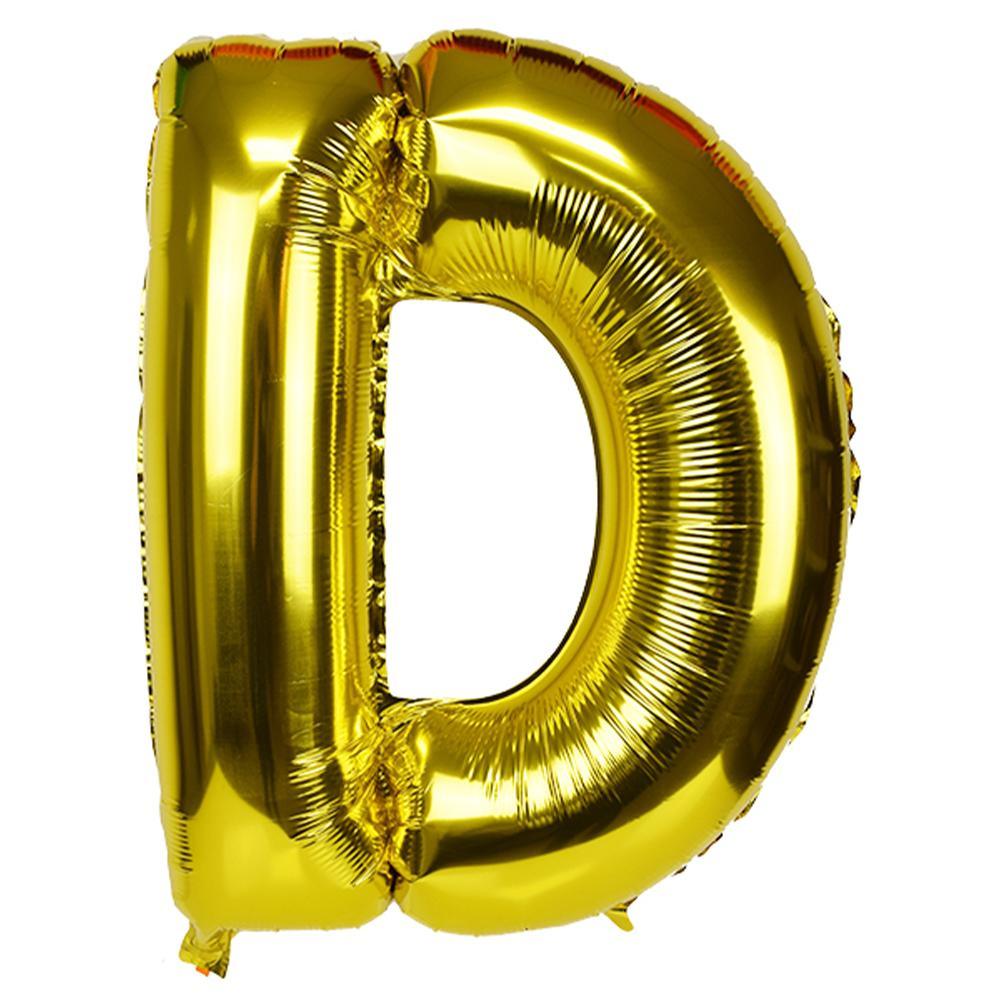 Birthday Letters Helium Balloon G-259 D (Gold) Birthday & Party Supplies