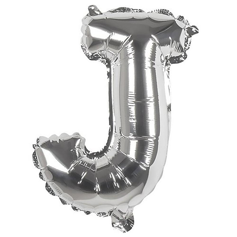 Birthday Letters Helium Balloon G-259 J (Silver) Birthday & Party Supplies