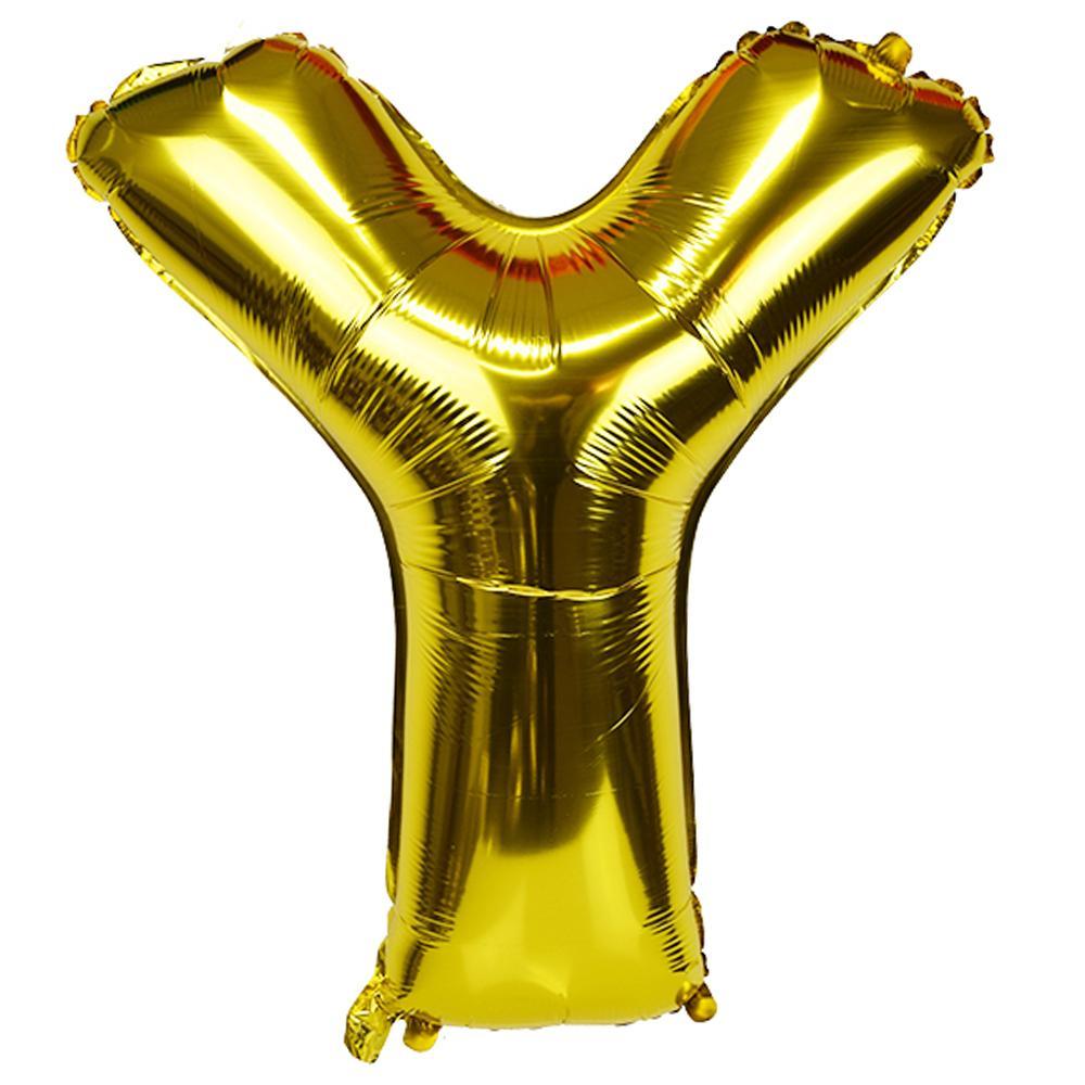 Birthday Letters Helium Balloon G-259 Y (Gold) Birthday & Party Supplies