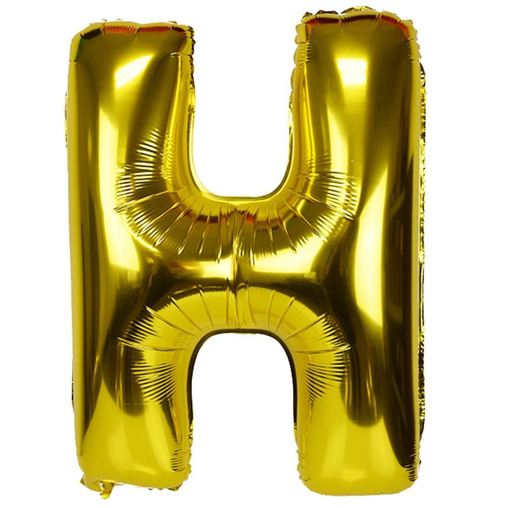 Birthday Letters Helium Balloon G-259 H (Gold) Birthday & Party Supplies