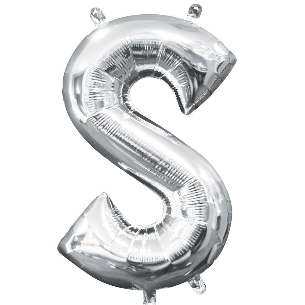 Birthday Letters Helium Balloon G-259 S (Silver) Birthday & Party Supplies