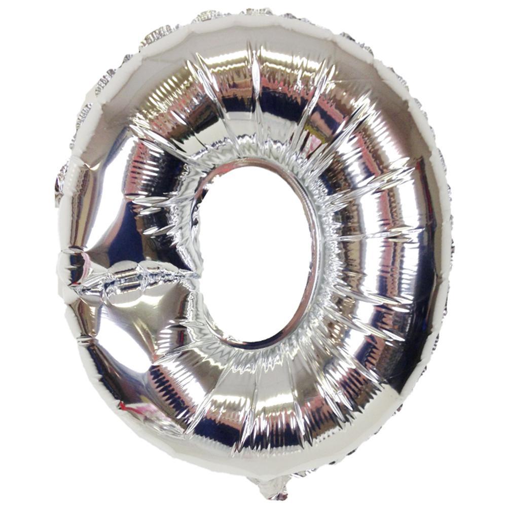 Birthday Letters Helium Balloon G-259 O (Silver) Birthday & Party Supplies