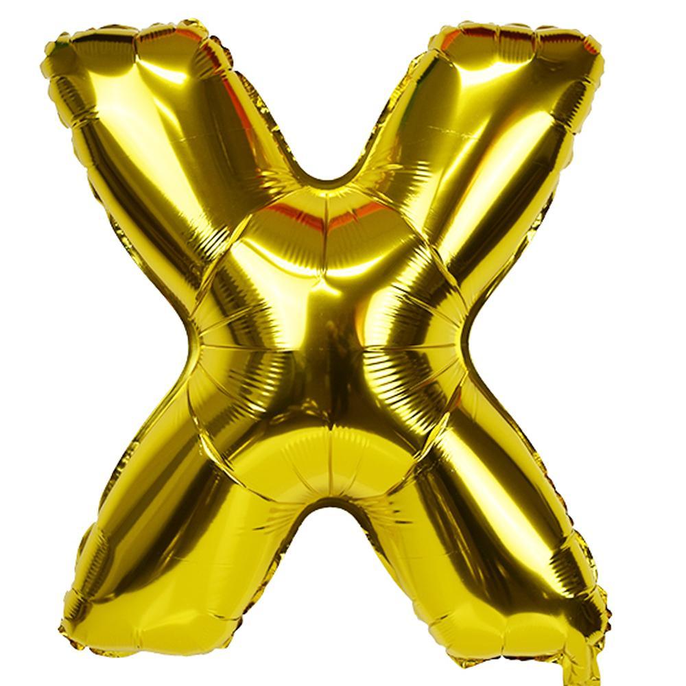 Birthday Letters Helium Balloon G-259 X (Gold) Birthday & Party Supplies