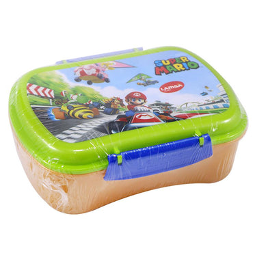 lamsaplast Kids Lunch Box With Fork and Spoon - Karout Online -Karout Online Shopping In lebanon - Karout Express Delivery 