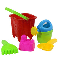 Castle Beach Toys Set Red Summer