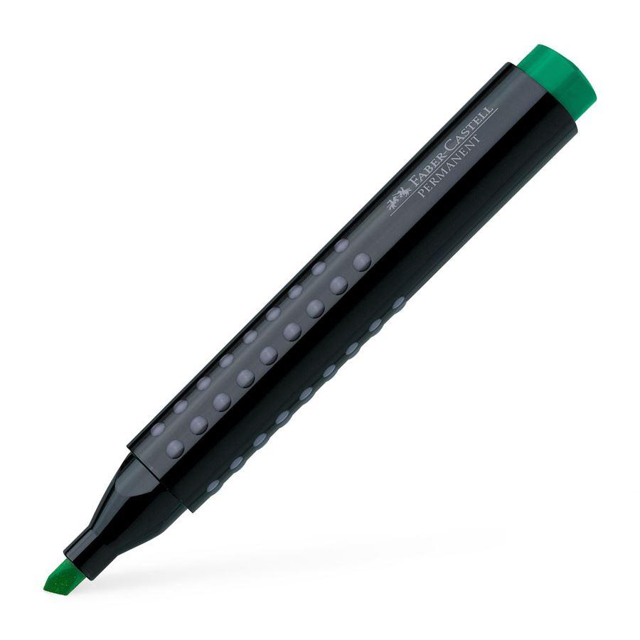 Faber Castle Permanent Marker Chesil Tip Green - Karout Online -Karout Online Shopping In lebanon - Karout Express Delivery 