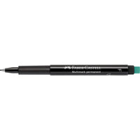 Faber Castell OHP Marker Permanent F, Black - Karout Online -Karout Online Shopping In lebanon - Karout Express Delivery 