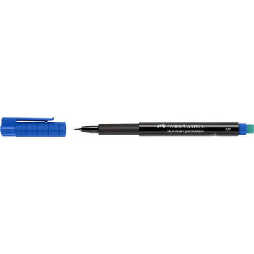 Faber Castell OHP Marker Permanent S, Blue - Karout Online -Karout Online Shopping In lebanon - Karout Express Delivery 
