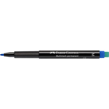 Faber Castell OHP Marker Permanent M, Blue / 25516 - Karout Online -Karout Online Shopping In lebanon - Karout Express Delivery 