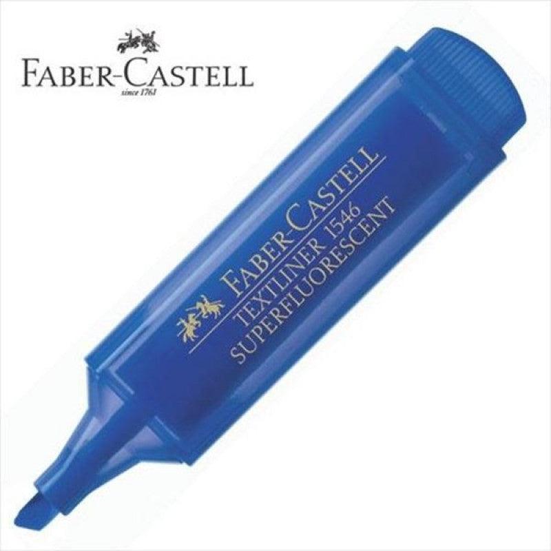 Faber Castell Highlighter Textliner Superfluorescent Blue - Karout Online -Karout Online Shopping In lebanon - Karout Express Delivery 