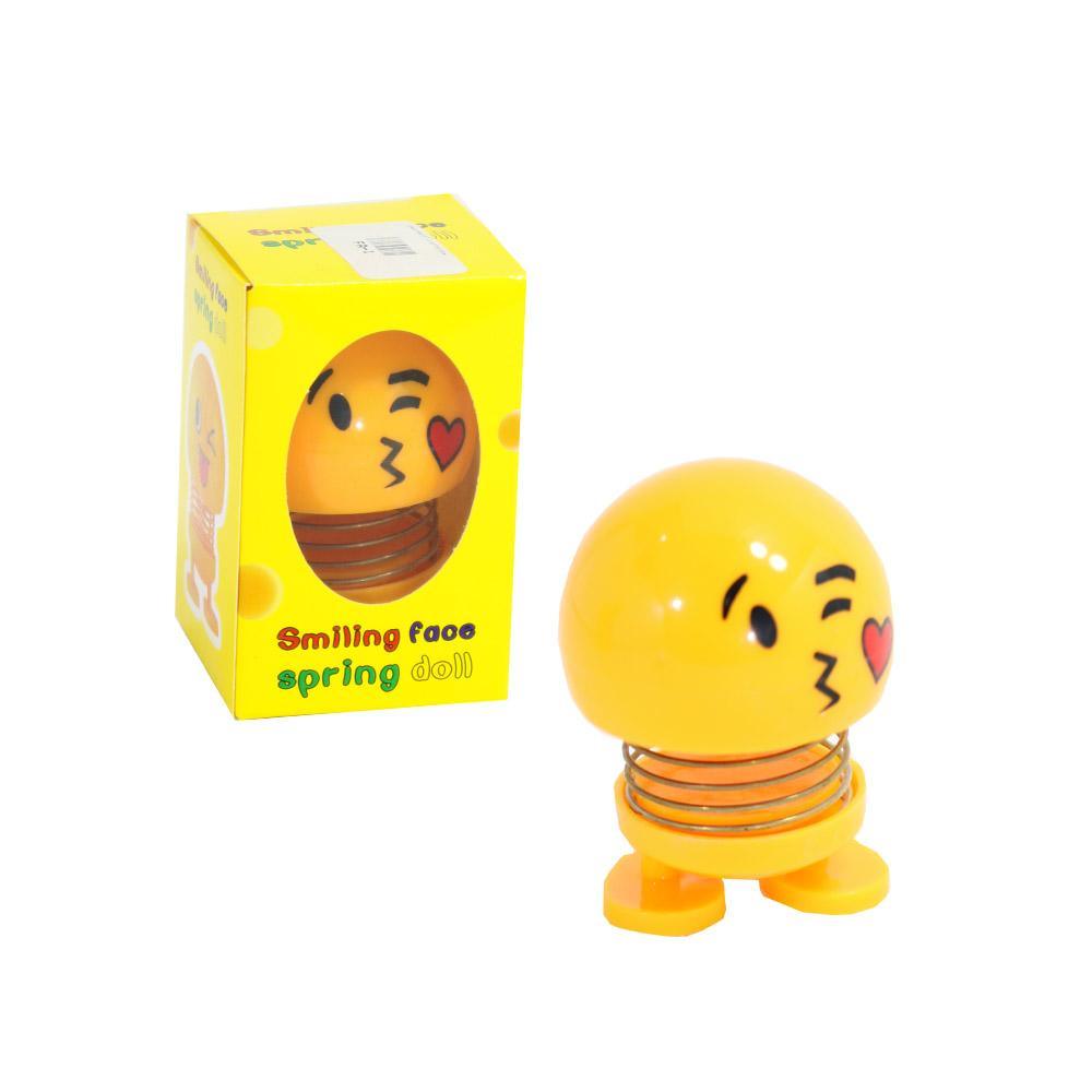Smiling Spring Toy Shaking Smiling Face Spring Doll