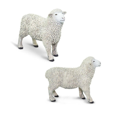 Safari White Sheep Figure - Karout Online -Karout Online Shopping In lebanon - Karout Express Delivery 