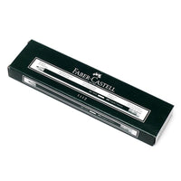 Faber Castell  Blacklead Pencil With Rubber HB Black - 12 Pieces / 14058 - Karout Online -Karout Online Shopping In lebanon - Karout Express Delivery 