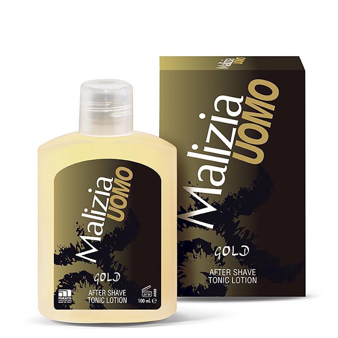 Malizia After Shave Gold 100ml - Karout Online -Karout Online Shopping In lebanon - Karout Express Delivery 