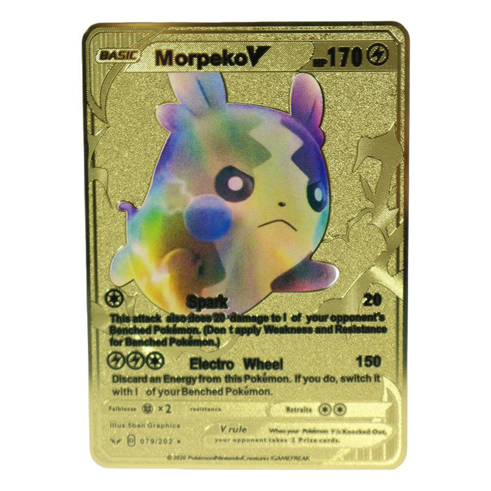 Shop Online Pokemon Metal Golden Vmax Cards - Karout Online Shopping In lebanon - Karout Online Express Delivery - Karout Online mall Shopping In lebanon - Karout Online Plus - قاروط أونلاين