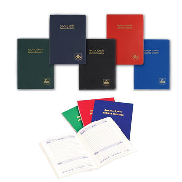 Opp Agenda 96 sheets / 192 pages - 1 LINE.