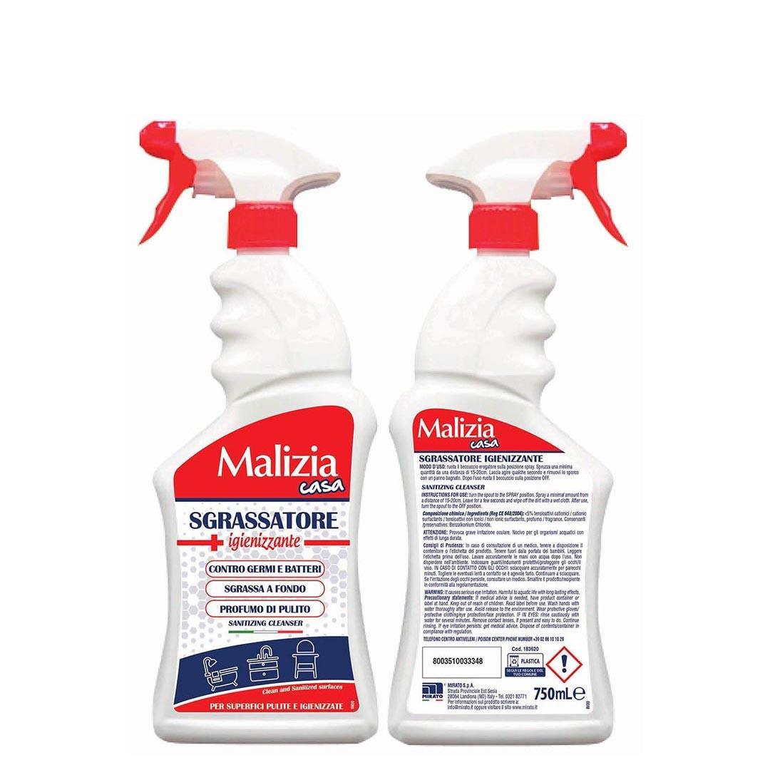 Malizia Sanitizing Cleanser 750 ml - Karout Online -Karout Online Shopping In lebanon - Karout Express Delivery 