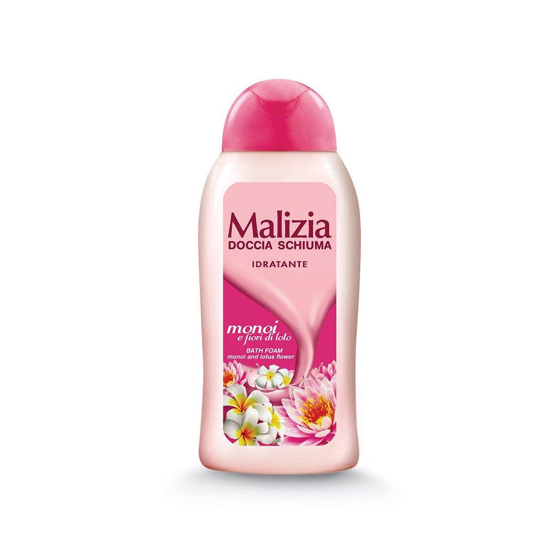 Malizia Shower Gel Monoi and Lotus Flowers 300ml - Karout Online -Karout Online Shopping In lebanon - Karout Express Delivery 