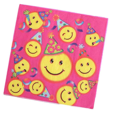 Happy Birthday  Napkin ( 20 Pcs) / E-105 - Karout Online -Karout Online Shopping In lebanon - Karout Express Delivery 