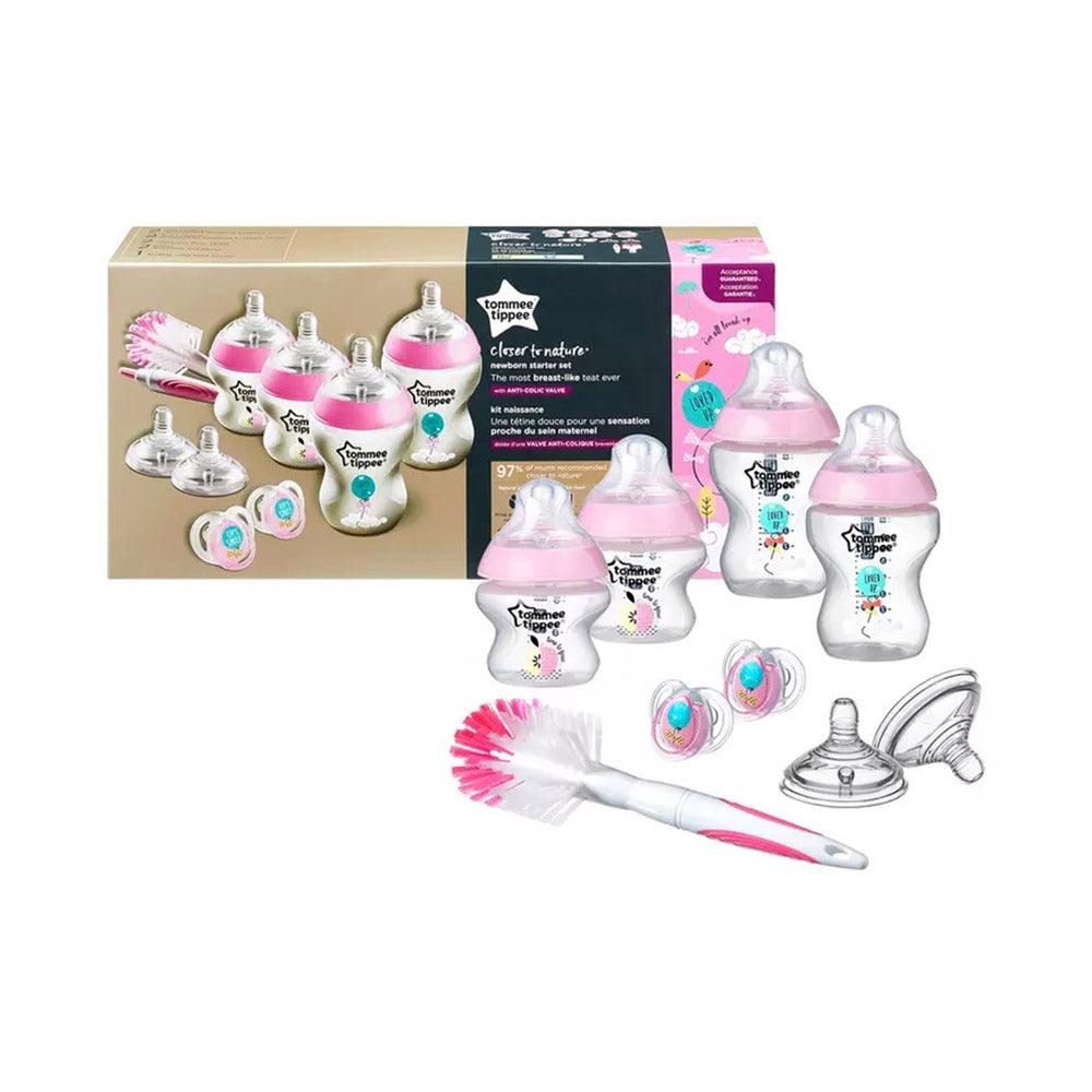 Tommee Tippee  Newborn Starter Set - Pink - Karout Online -Karout Online Shopping In lebanon - Karout Express Delivery 