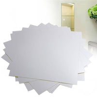 (NET) Acrylic Mirror Wall Sticker Modern Tile Adhesive  Mirror for Wall Decor / 23FK029