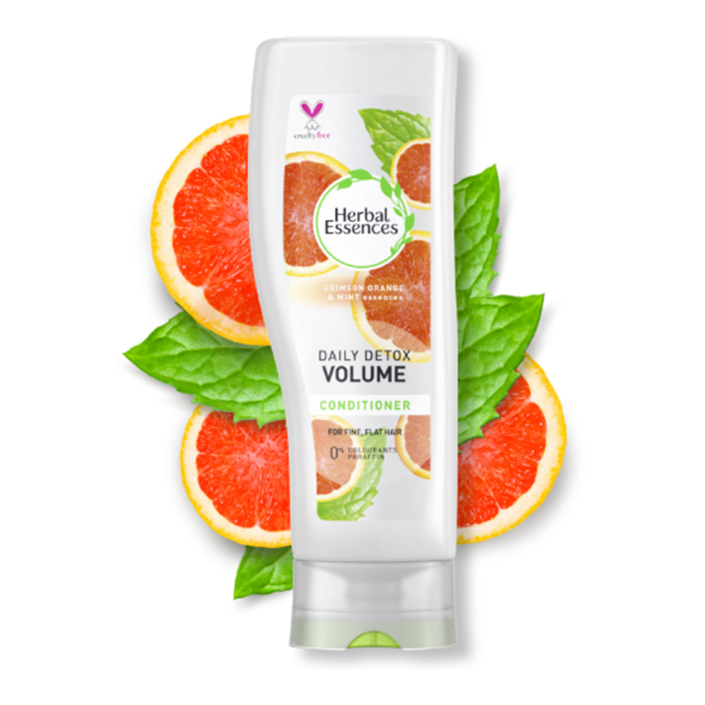 Herbal Essences Daily Detox Volume Crimson Orange & Mint Conditioner 400ML