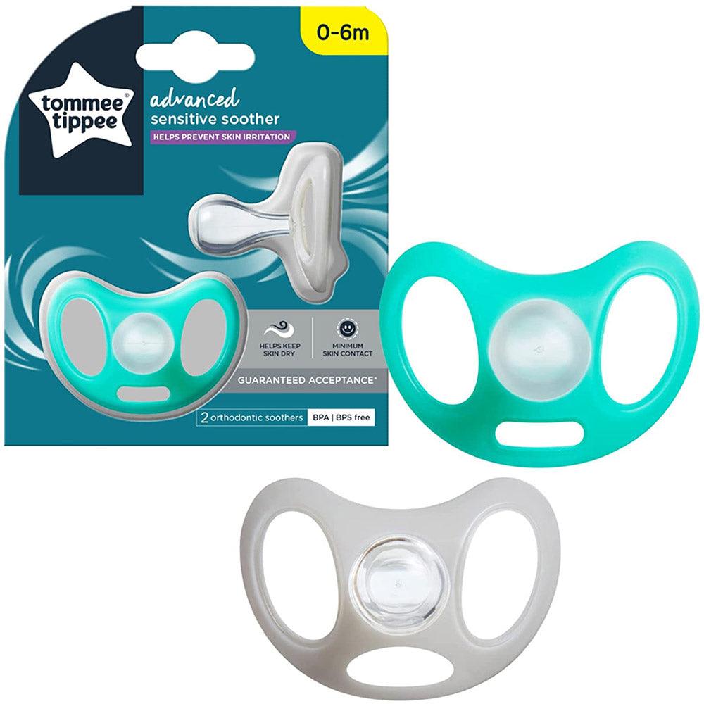 Tommee Tippee Advanced Sensitive Soother, Pack of 2, 0 6 Months - Karout Online -Karout Online Shopping In lebanon - Karout Express Delivery 