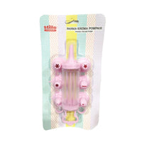 Stillo Cream Pump with Nozzles Set ( 7 pcs) - Karout Online -Karout Online Shopping In lebanon - Karout Express Delivery 