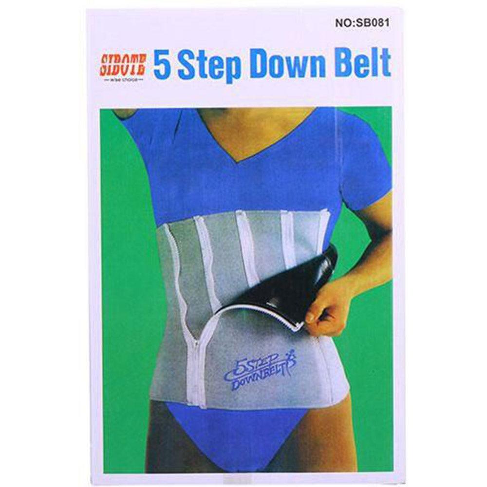 5 Step Down Belt  Slimmer Belt With Zipper - Karout Online -Karout Online Shopping In lebanon - Karout Express Delivery 
