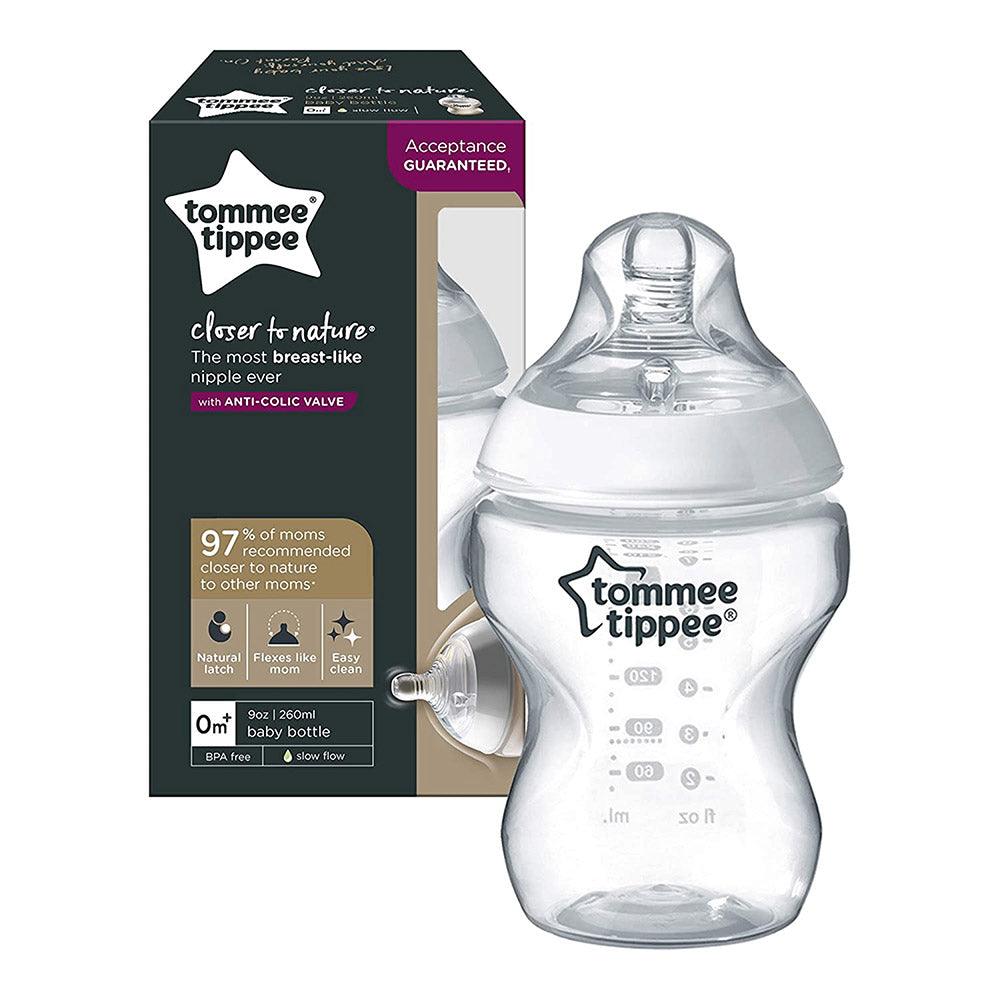 Tommee Tippee – Close To Nature Feeding Bottle – 260ml / 225009 - Karout Online -Karout Online Shopping In lebanon - Karout Express Delivery 