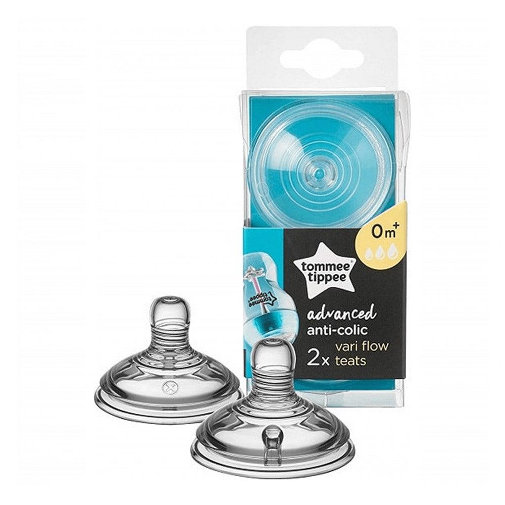 Tommee Tippee – Advanced Anti-Colic Variable Flow Teat ( 2Pcs) / 5832 - Karout Online -Karout Online Shopping In lebanon - Karout Express Delivery 