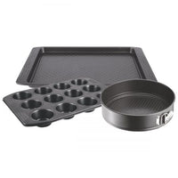 Tefal Easy Grip Bakeware Set Of 3 Pcs / J162S385