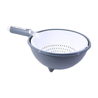 kitchen Soft Plastic Double Strainer - Karout Online -Karout Online Shopping In lebanon - Karout Express Delivery 