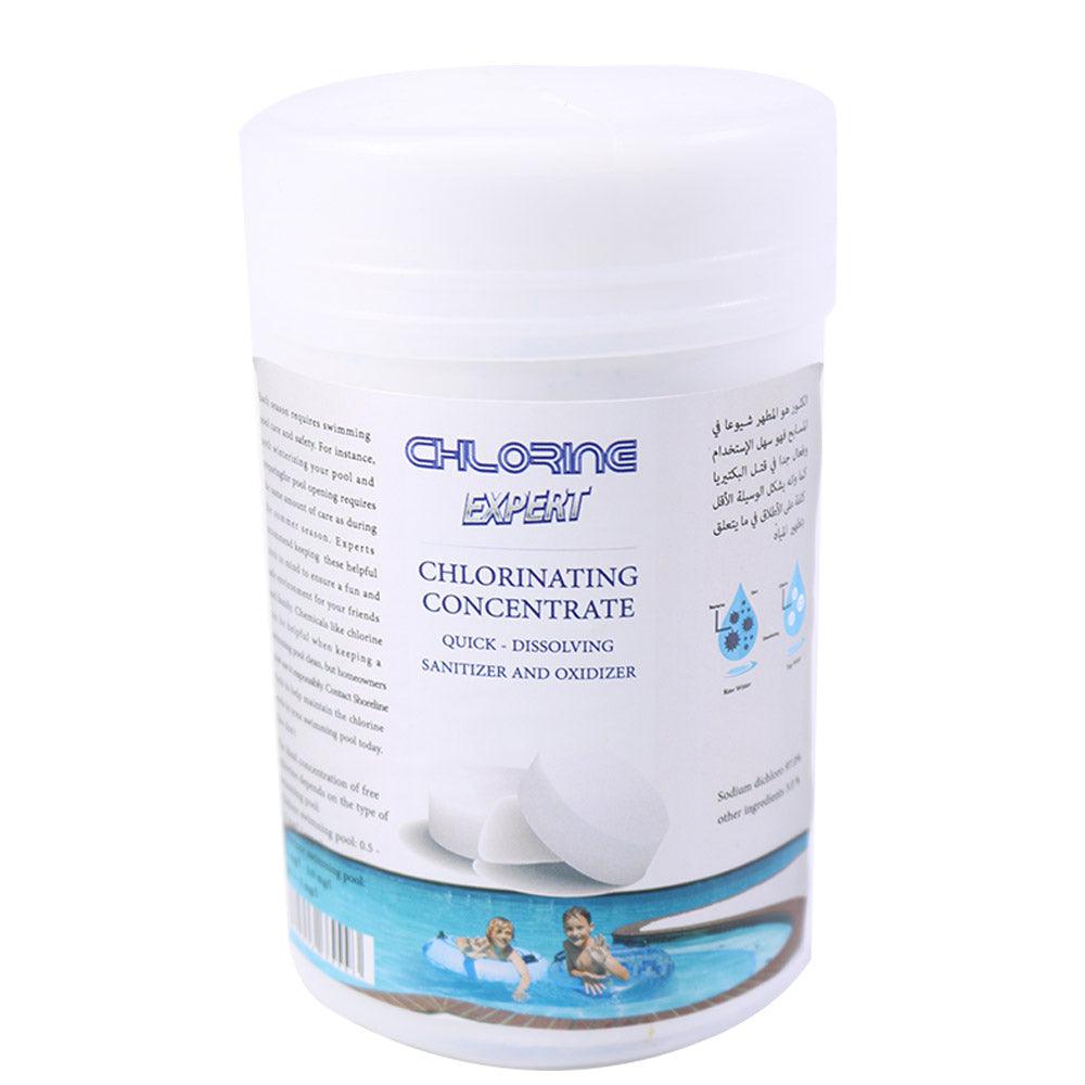 Chlorine Expert Tablets for swimming pools 1 KG ( 5 tablets) - Karout Online -Karout Online Shopping In lebanon - Karout Express Delivery 