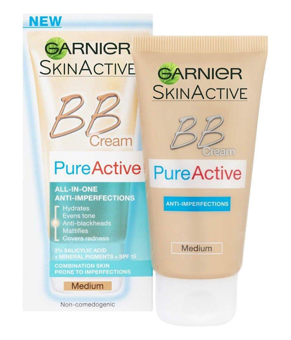 Garnier Pure Active BB crème Medium 5-en-1 Anti imperfections - Karout Online -Karout Online Shopping In lebanon - Karout Express Delivery 