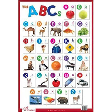 Pegasus ABC Capital Letters Chart