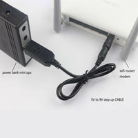 Cable From Power Bank To Wifi Router 9V - Karout Online -Karout Online Shopping In lebanon - Karout Express Delivery 