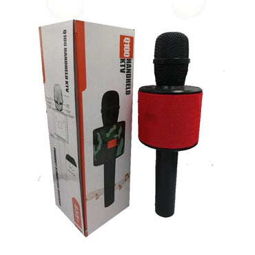 Karaoke Microphone for Kids, Q100 KTV Wireless Microphone Bluetooth 4.2 with Speaker Loud.