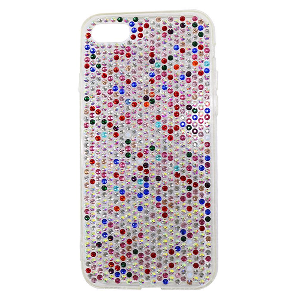 Phone Cover For Iphone 8 (Colorful Strass) / AE-34 - Karout Online -Karout Online Shopping In lebanon - Karout Express Delivery 